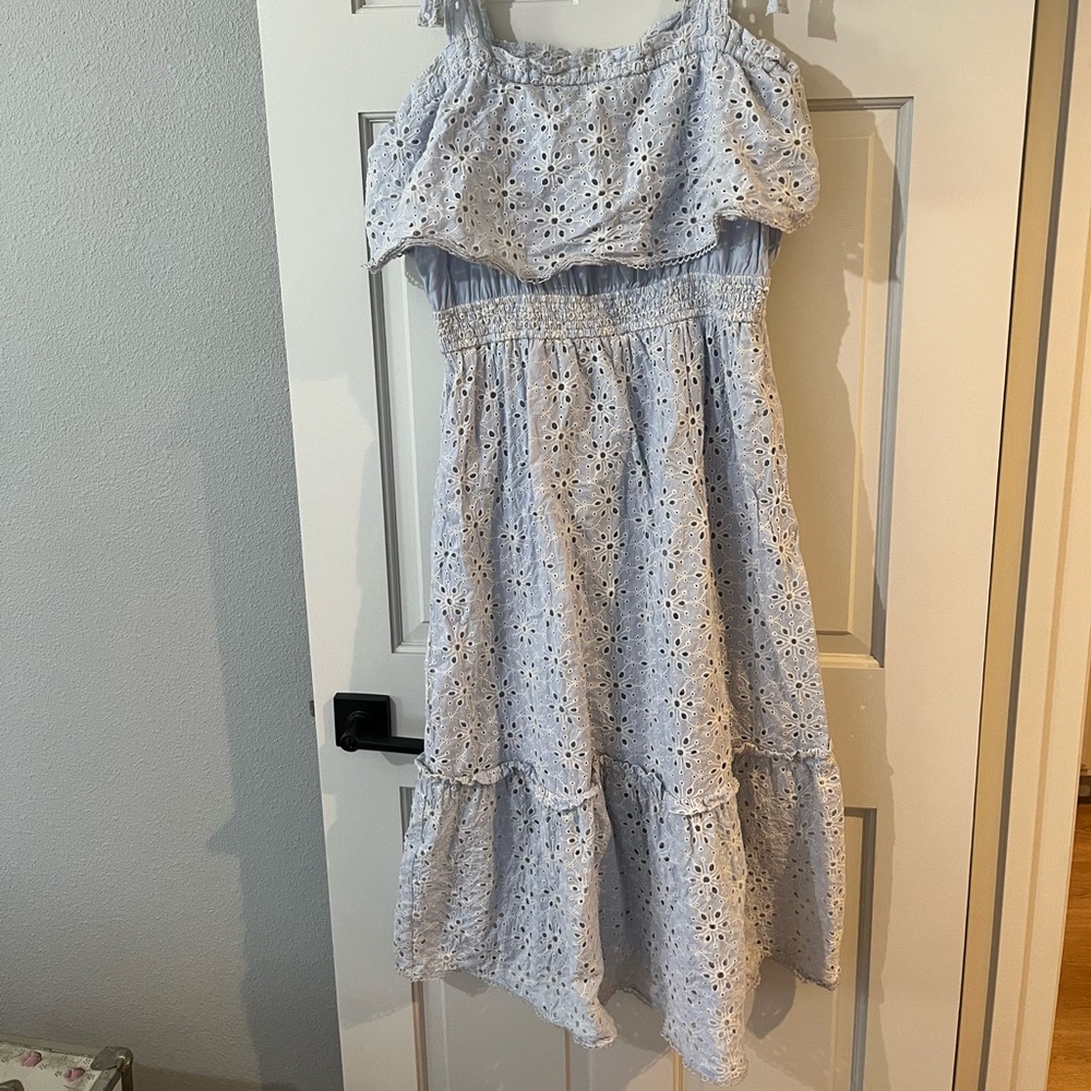 Vici pale blue Easter dress 💙🌸